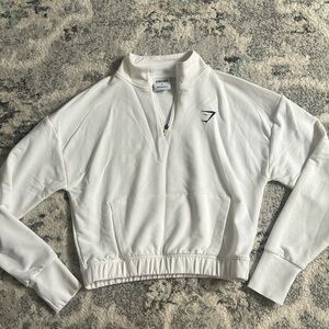 Gymshark 1/2 zip long sleeve top